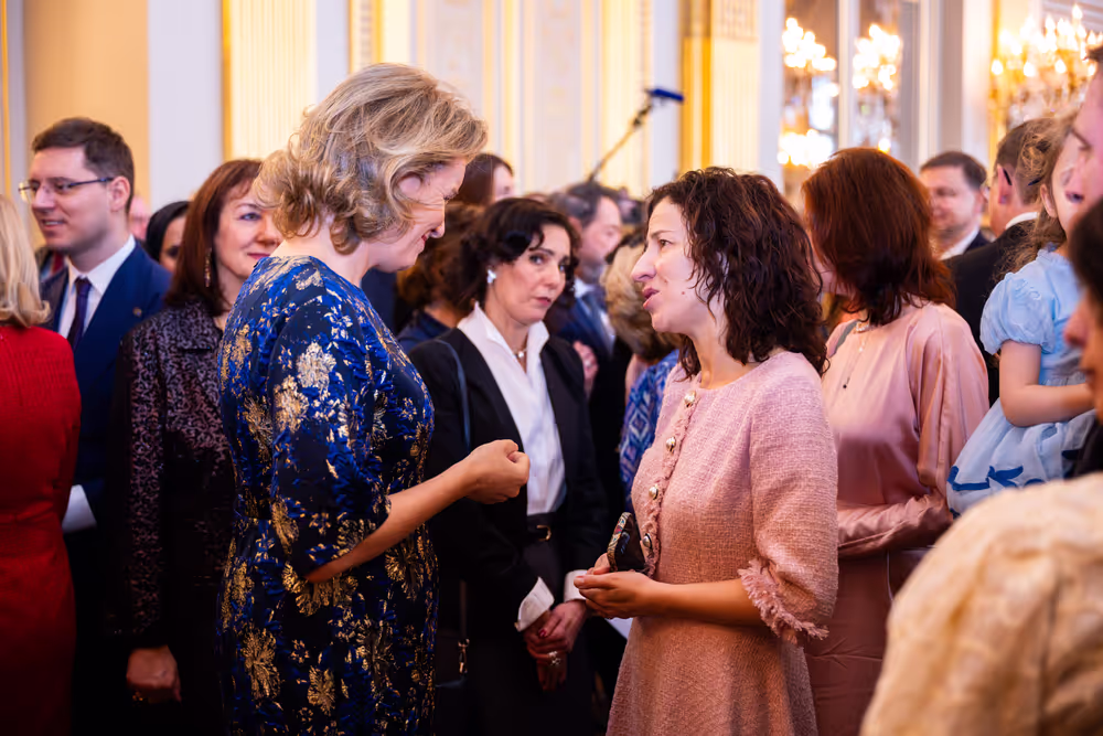 New Year reception at the Belgian Royal Palace for European Authorities