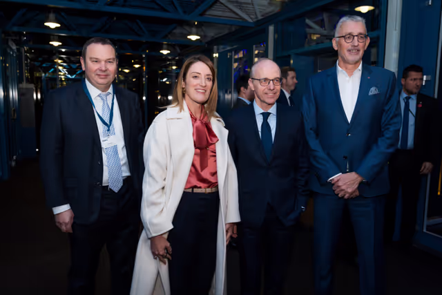 Fotagrafa 12: Roberta METSOLA, EP President, participates in the FEDIL 2025 New Year Reception (Luxembourg)
