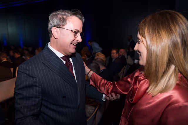 Fotagrafa 10: Roberta METSOLA, EP President, participates in the FEDIL 2025 New Year Reception (Luxembourg)