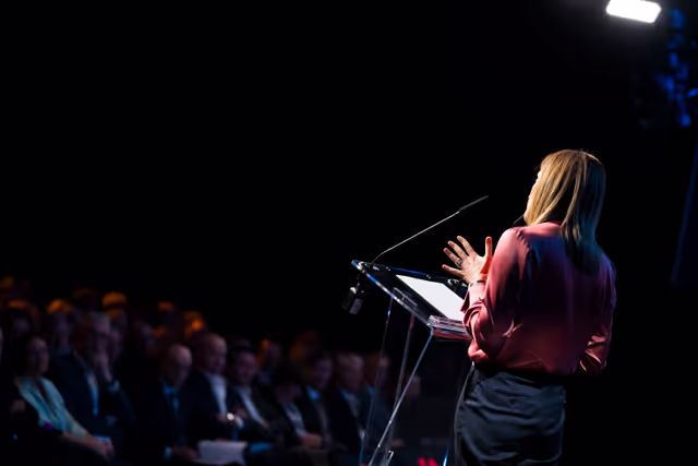 Fotagrafa 3: Roberta METSOLA, EP President, participates in the FEDIL 2025 New Year Reception (Luxembourg)