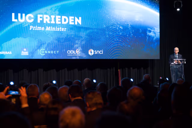 Fotagrafa 2: Roberta METSOLA, EP President, participates in the FEDIL 2025 New Year Reception (Luxembourg)