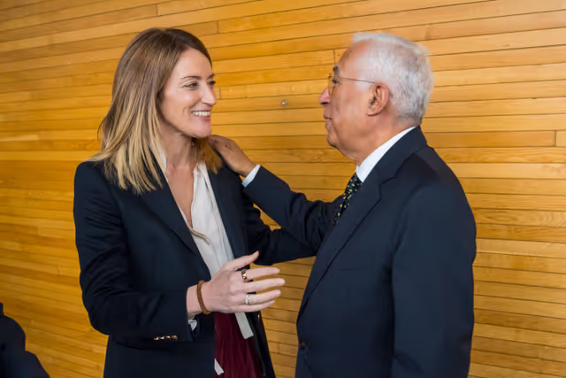 Photo 2: Roberta METSOLA, EP President meets with Donald TUSK, Polish Prime Minister