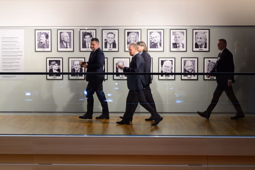 Donald TUSK, Polish Prime Minister meets with Polish MEPs