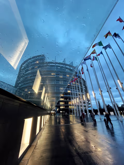 Fotografija 6: Strasbourg's Plenary session through the lens - Week 4