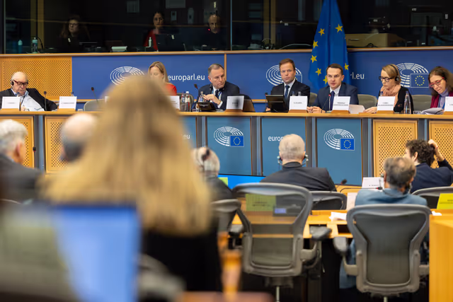 Снимка 1: AFCO  - Presentation of the Programme of the Polish Presidency of the Council