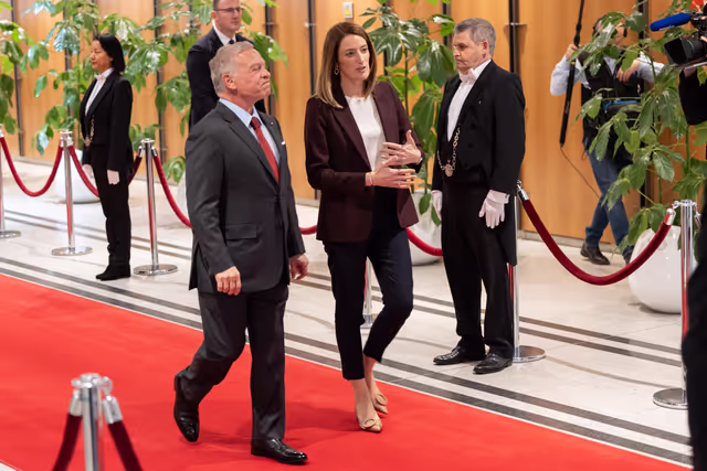 Fotografie 21: Roberta METSOLA, EP President meets with Abdullah II bin Al-Hussein, King of Jordan