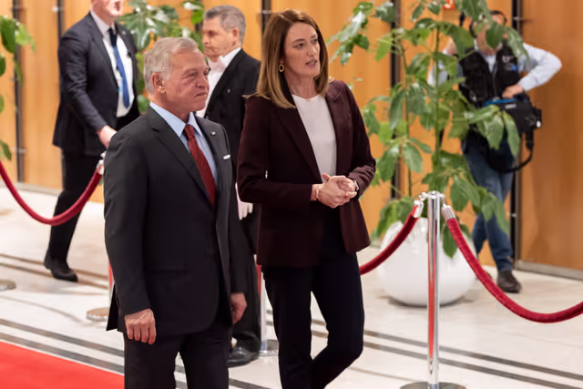 Fotografie 19: Roberta METSOLA, EP President meets with Abdullah II bin Al-Hussein, King of Jordan
