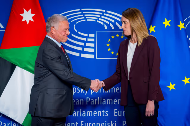 Fotografie 9: Roberta METSOLA, EP President meets with Abdullah II bin Al-Hussein, King of Jordan