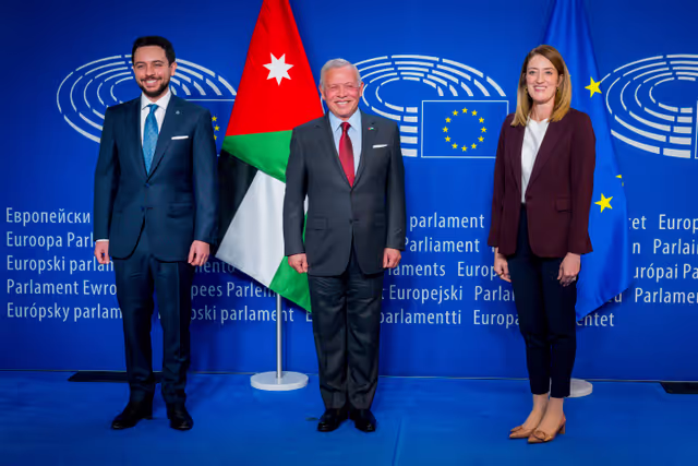Fotografie 1: Roberta METSOLA, EP President meets with Abdullah II bin Al-Hussein, King of Jordan