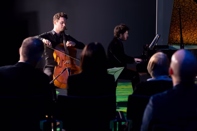 Photo 9: International Holocaust Remembrance Day - Cello concert by Sam Lucas playing the works of Pál Hermann (1902-1944)
