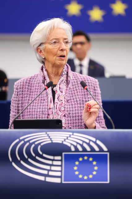 Foto 48: EP Plenary session - European Central Bank – Annual report 2024, in the presence of Christine LAGARDE, President of the ECB