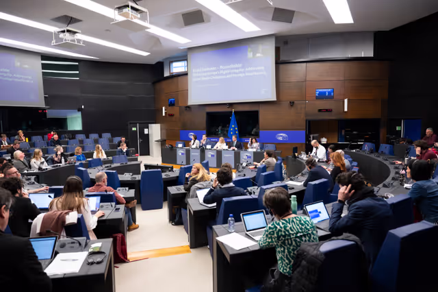 Снимка 25: Media Seminar - Roundtable on ' Defending Europe's Digital Integrity: Addressing Social Media Challenges and Foreign Interference '