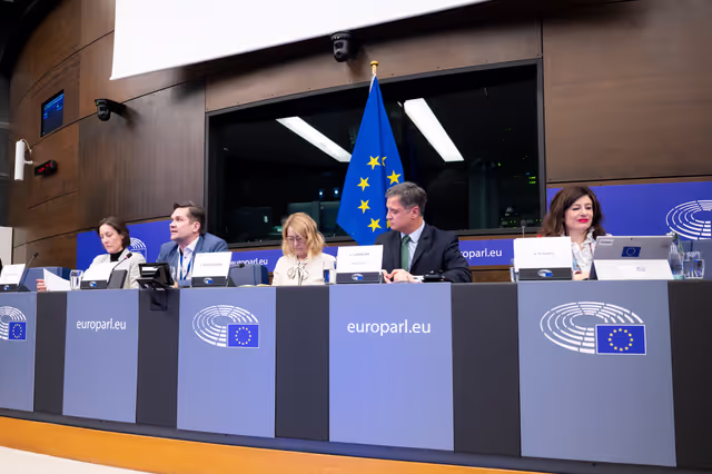 Снимка 10: Media Seminar - Roundtable on ' Defending Europe's Digital Integrity: Addressing Social Media Challenges and Foreign Interference '