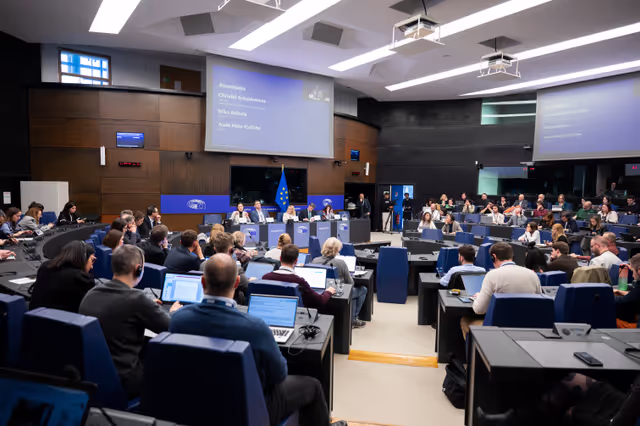 Снимка 3: Media Seminar - Roundtable on ' Defending Europe's Digital Integrity: Addressing Social Media Challenges and Foreign Interference '