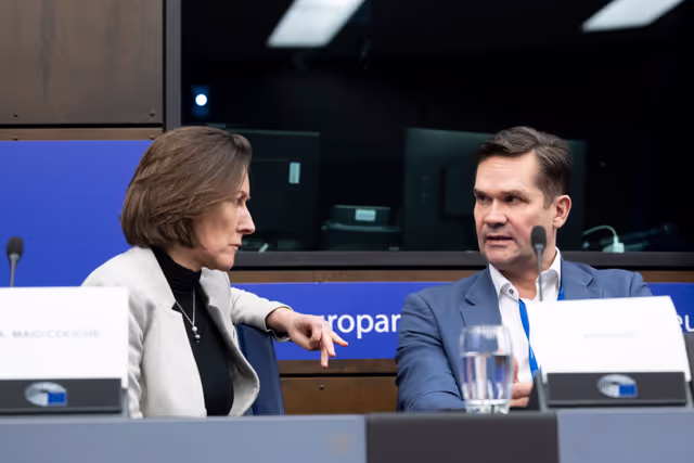 Снимка 30: Media Seminar - Roundtable on ' Defending Europe's Digital Integrity: Addressing Social Media Challenges and Foreign Interference '