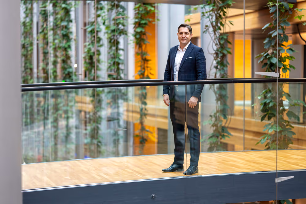 Marko VESLIGAJ in the EP in Strasbourg