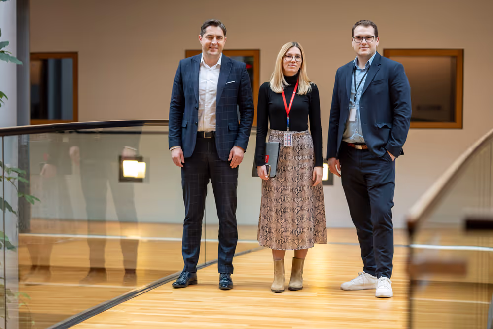 Marko VESLIGAJ in the EP in Strasbourg