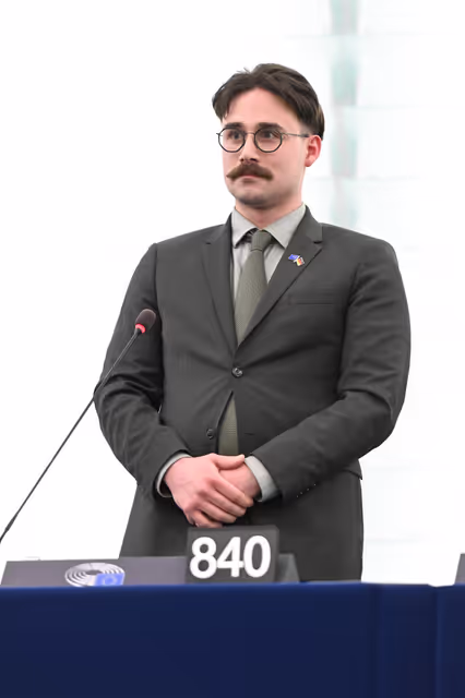 Fotografie 1: EP Plenary session - Honouring the memory of Ján Kuciak and Martina Kušnírová