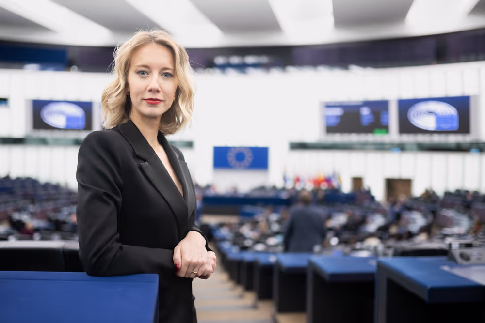 Lucia YAR in the EP in Strasbourg