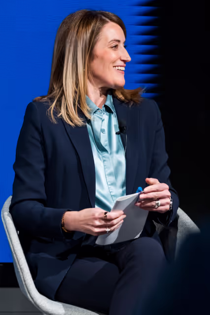 Fotografia 6: Roberta METSOLA, EP President participates at the Munich Security Conference 2025 - Participation at the Spotlight Session on Venezuela