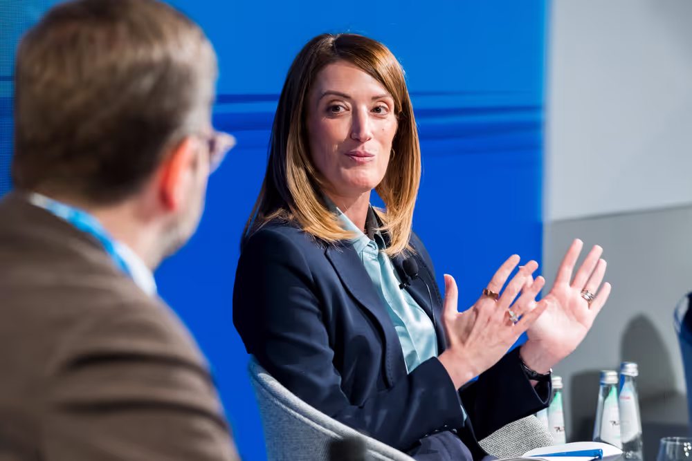 Roberta METSOLA, EP President participates at the Munich Security Conference 2025 - Participation at the Spotlight Session on Venezuela