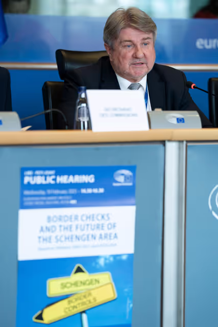Fotagrafa 49: LIBE  PETI joint Public Hearing ' Border checks and the future of the Schengen area '