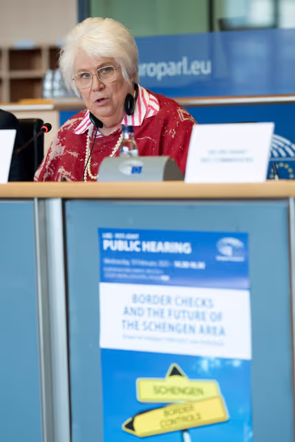 Fotagrafa 24: LIBE  PETI joint Public Hearing ' Border checks and the future of the Schengen area '..