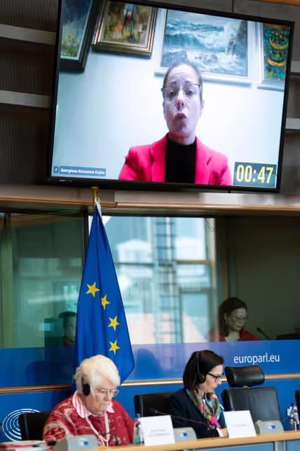 Fotagrafa 19: LIBE  PETI joint Public Hearing ' Border checks and the future of the Schengen area '..