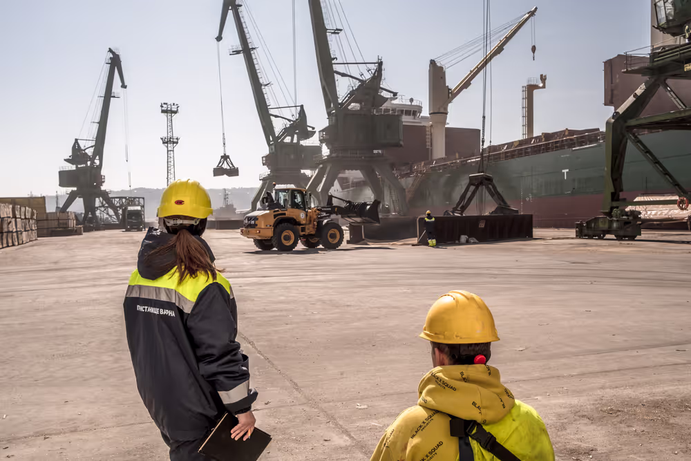 Stockshot - Bulgaria joining the Schengen area.