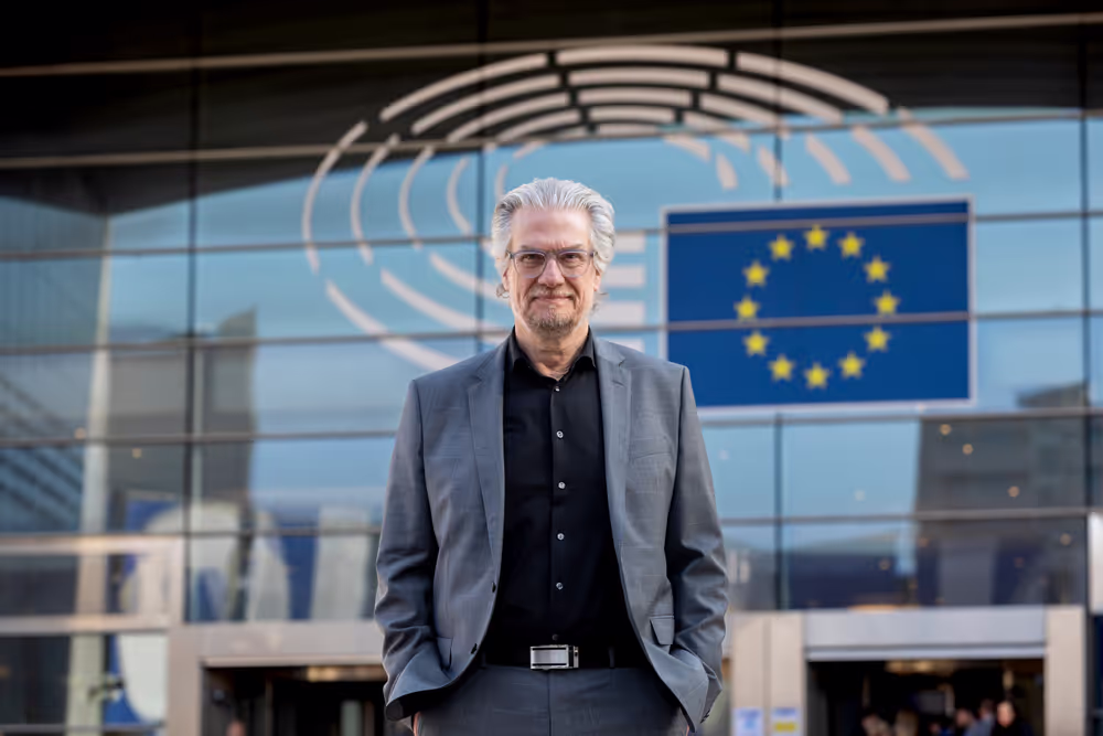 Henrik DAHL in the EP in Brussels