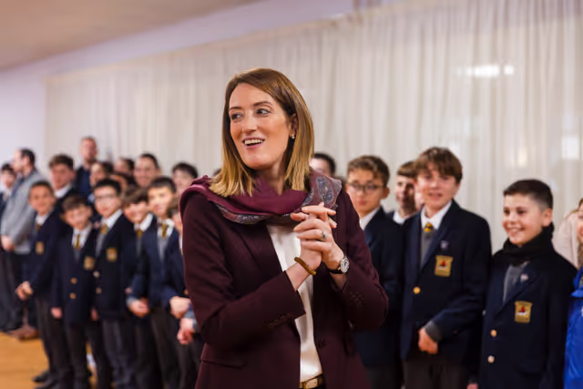 Suriet 5: Visit by Roberta METSOLA, EP President to Malta - Visit to St. Augustine College