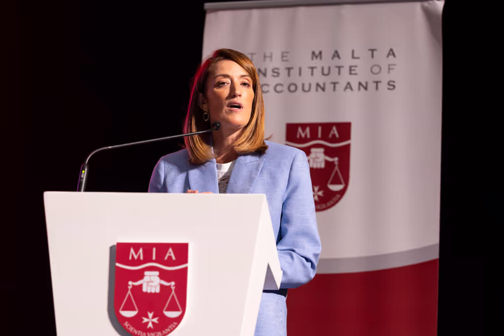 Roberta METSOLA, EP President visit to Malta: speech at the The Malta Institute of Accountants
