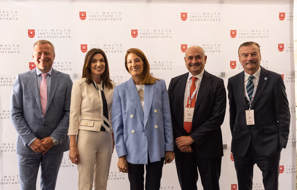 Roberta METSOLA, EP President visit to Malta: speech at the The Malta Institute of Accountants