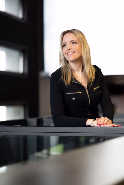 Foto 1: Silvia SARDONE in the EP in Strasbourg