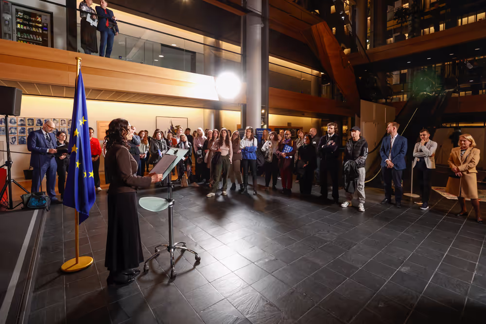 Changemakers exhibition.Opening