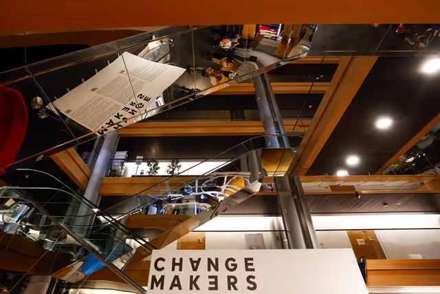 Fotografija 8: Changemakers exhibition.Opening