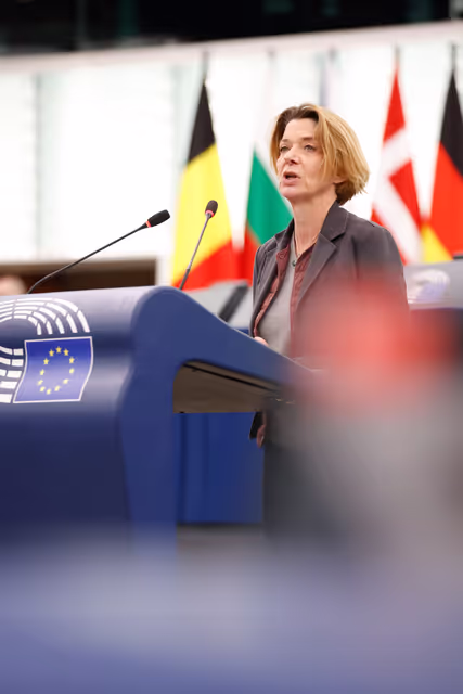 Fotografie 45: EP Plenary session - Social and employment aspects of restructuring processes: the need to protect jobs and workers’ rights