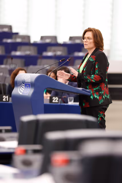 Fotografie 30: EP Plenary session - Social and employment aspects of restructuring processes: the need to protect jobs and workers’ rights