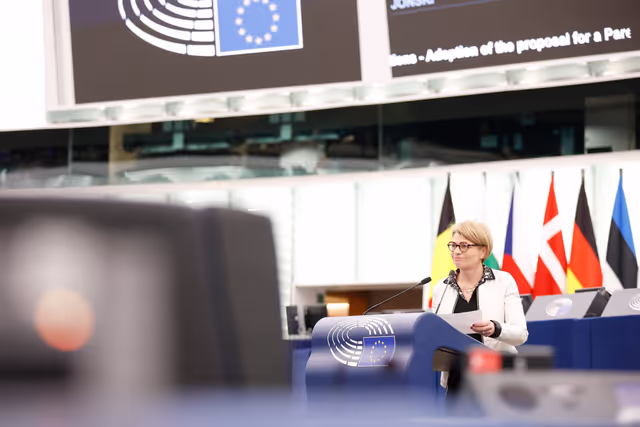 Fotografie 21: EP Plenary session - Social and employment aspects of restructuring processes: the need to protect jobs and workers’ rights