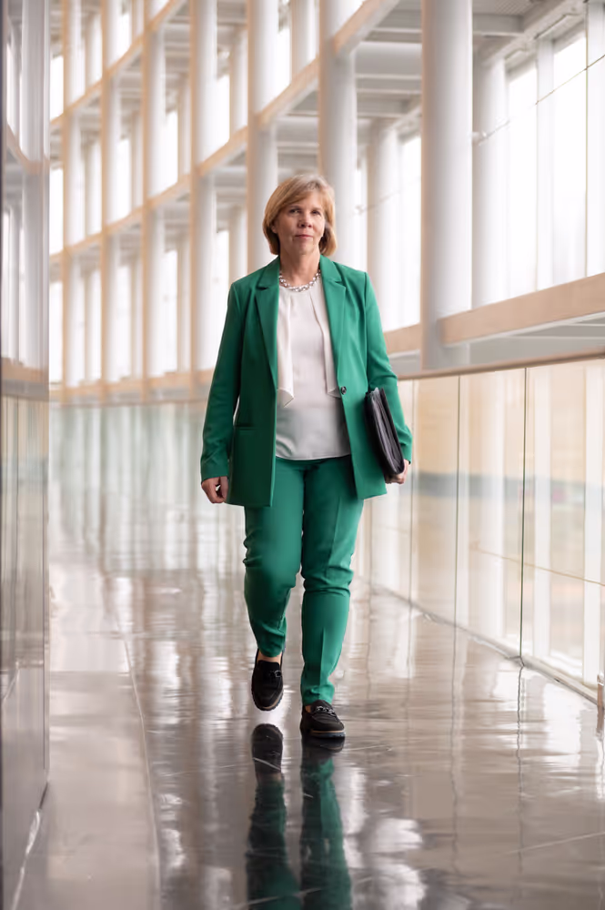 Anna-Maja HENRIKSSON in the EP in Strasbourg