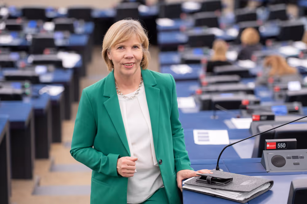 Anna-Maja HENRIKSSON in the EP in Strasbourg