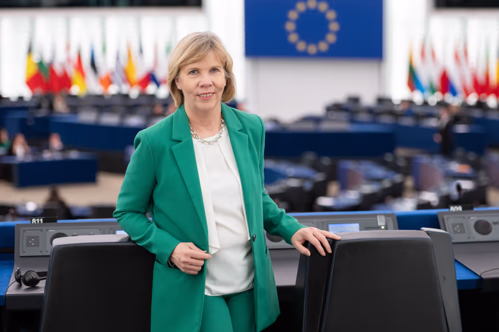 Anna-Maja HENRIKSSON in the EP in Strasbourg
