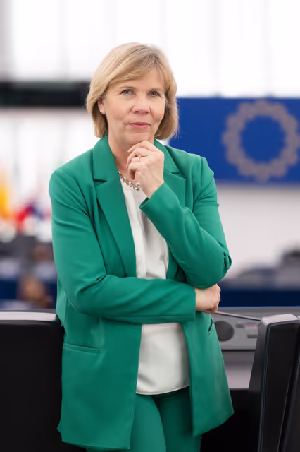 Fotografia 4: Anna-Maja HENRIKSSON in the EP in Strasbourg