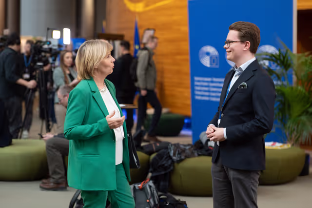 Fotografia 11: Anna-Maja HENRIKSSON in the EP in Strasbourg