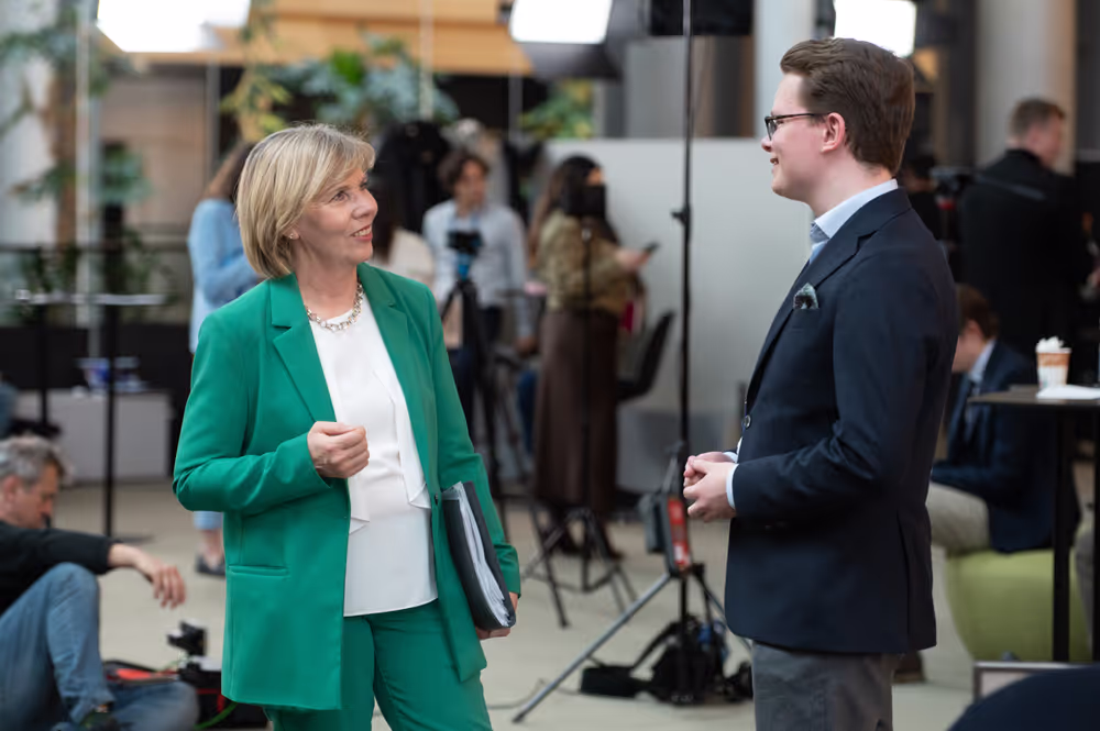 Anna-Maja HENRIKSSON in the EP in Strasbourg