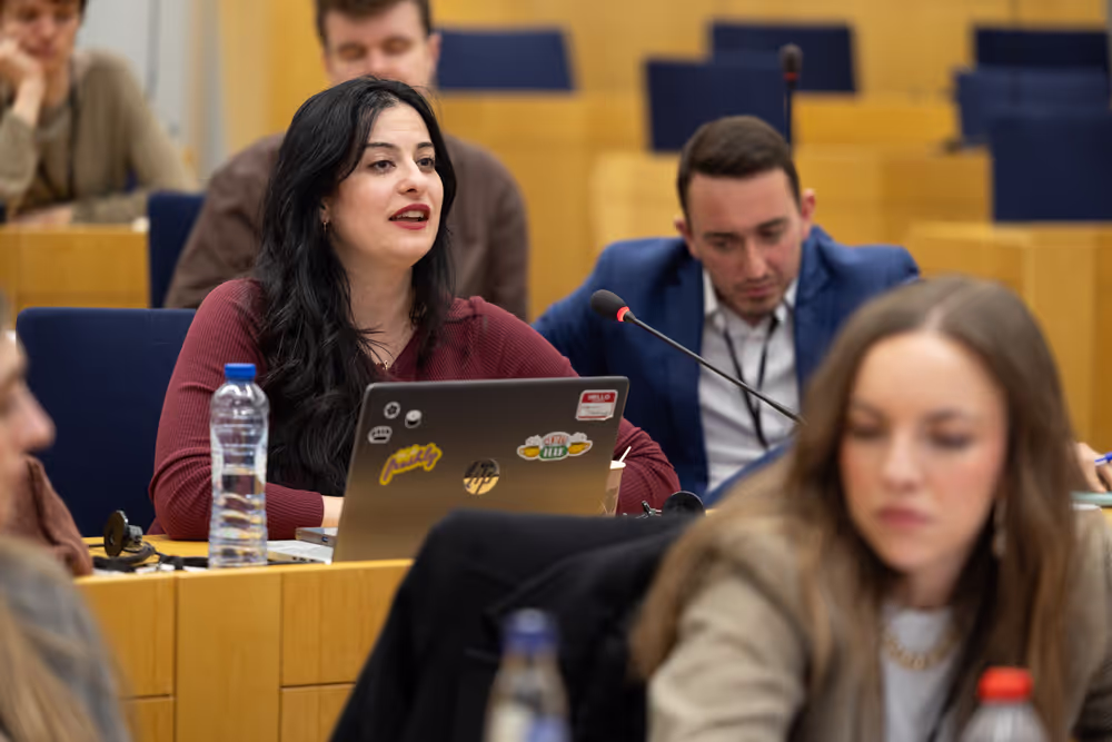 Training Programme for Young European Journalists - Press point: Discussion with MEPs about the Multiannual Financial Framework (MFF)