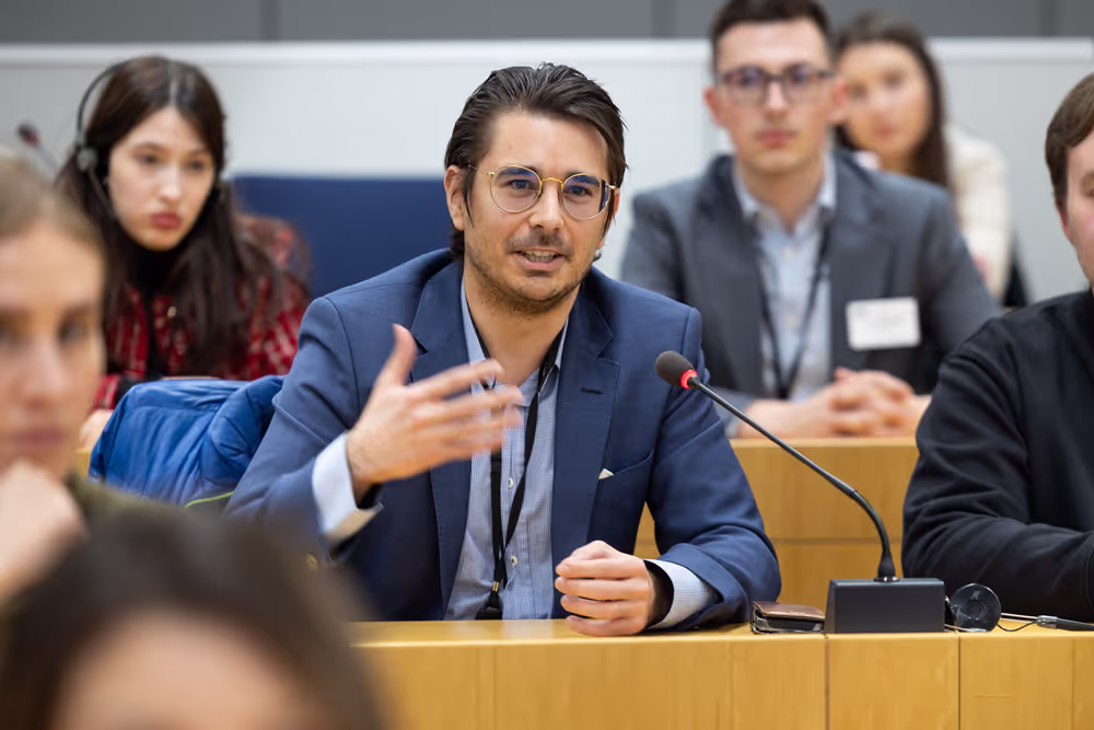 Training Programme for Young European Journalists - Press point: Discussion with MEPs about the Multiannual Financial Framework (MFF)