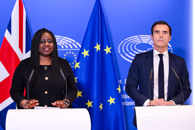 Fotografia 14: 5th EU-UK Parliamentary Partnership Assembly - Press point