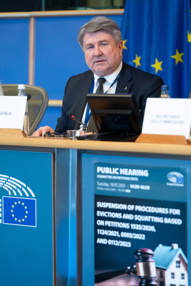 PETI hearing ' Suspension of procedures for evictions and squatting based on Petitions '