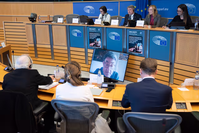 Photo 14 : PETI hearing ' Suspension of procedures for evictions and squatting based on Petitions '